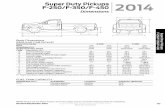 Super Duty Pickups 2014 F-250/F-350/F-450
