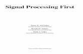 Signal Processing First - GBV