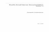 Postfix Email Server Documentation