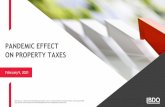PANDEMIC EFFECT ON PROPERTY TAXES - BDO