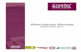 Alternatives Review - Croxley Rail Link