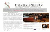 February, 2014 Vol. XXXI, No. 6 Poche Parole