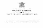 REGULATIONS ON AUDIT AND ACCOUNTS