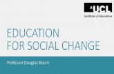 EDUCATION FOR SOCIAL CHANGE - angel-network.net