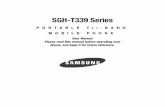 SGH-T339 Series - T-Mobile