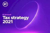 BT Group plc Tax Strategy 2021