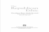 The Republican Ethic - employmentnews.gov.in