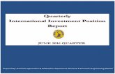 Quarterly International Investment Position Report