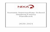 Summit Intermediate School Student/Family Handbook 2020-2021