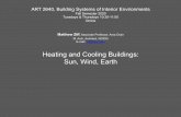 Heating and Cooling Buildings: Sun, Wind, Earth
