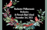 Rochester Philharmonic Orchestra At Newark High School ...