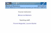 Course instructor: Michel de Mathelin Teaching staff ...