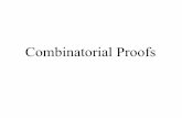 Combinatorial Proofs - Mathematical and Statistical Sciences