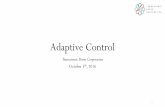 Adaptive Control - Oak Ridge National Laboratory