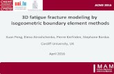 3D fatigue fracture modeling by isogeometric boundary ...