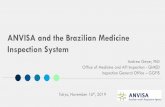ANVISA and the Brazilian Medicine Inspection System
