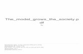 df The model grows the society