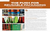 In My Opinion THE PUSH FOR REUSABLE PACKAGING