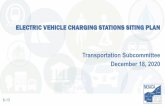 ELECTRIC VEHICLE CHARGING STATIONS SITING PLAN