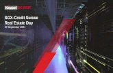 SGX-Credit Suisse Real Estate Day
