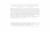 Equilibrium in Constrained Financial Markets