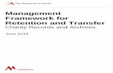 Management Framework for Retention and Transfer