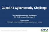 CubeSAT Cybersecurity Challenge Presentation Title