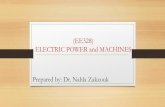 (EE328) ELECTRIC POWER and MACHINES