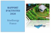 RAPPORT D’ACTIVITES 2020 blueEnergy France