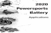2020 Powersports Battery - FRANCESCHINI srl