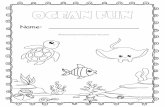 Ocean Preschool Pages - The Curriculum Corner