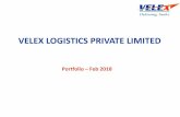 Portfolio Feb 2018 - Velex