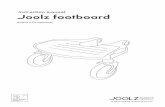 instruction manual Joolz footboard