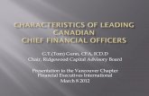G.T.(Tom) Gunn, CFA, ICD.D Chair, Ridgewood Capital ...
