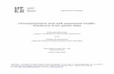 Unemployment and self-assessed health: Evidence from panel ...