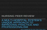 NURSING PEER REVIEW A MULTI-HOSPITAL SYSTEM’S UNIQUE ...