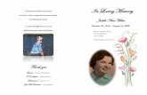 In Loving Memory - adventistfaith.org