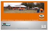 2015 Hunter Education Annual Report - Wisconsin