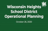 Wisconsin Heights School District Operational Planning
