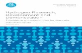 Hydrogen Research, Development and Demonstration ...