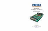 Mx1000 BTR Installation & User’s Manual