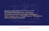 Final Report of the National Cooperation Group on Nuclear ...