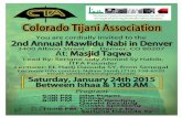 Colorado Tijani Association - ITFA TIJANIYA