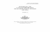 JOURNAL OF CONTEMPORARY TEACHER EDUCATION (JCTE)