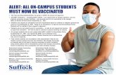 ALERT: ALL ON-CAMPUS STUDENTS MUST NOW BE VACCINATED