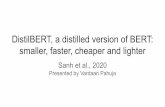 DistilBERT, a distilled version of BERT: smaller, faster ...