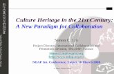 Culture Heritage in the 21st Century