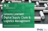 Lessons Learned: Digital Supply Chain & Logistics Management