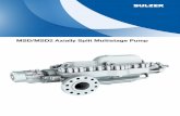 MSD/MSD2 Axially Split Multistage Pump - Sulzer