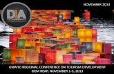 UNWTO REGIONAL CONFERENCE ON TOURISM DEVELOPMENT …
